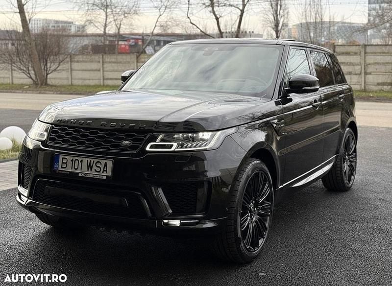 Second-hand Land Rover Range Rover Sport HSE Dynamic 300 CP (220 kW) 2021 Culoarenegru SUV