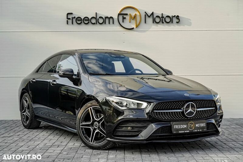 Negru Utilizat 2020 Mercedes CLA180 AMG line Berlinǎ | 26.435 EUR (Preț OK) - Imagine 1/4