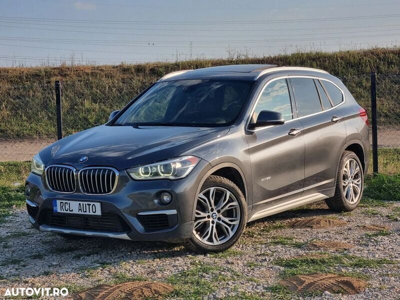 Gri Utilizat 2017 BMW X1 SUV | 15.499 EUR (Preț bun) - Imagine 1/4