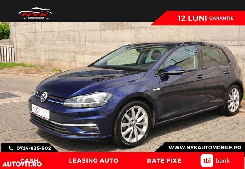 Albastru Utilizat 2018 VW Golf VII Highline | 12.499 EUR (Preț bun) - Imagine 1/4