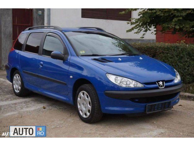 Second-hand Peugeot 206 86 CP (63 kW) 2003 Albastru Hatchback