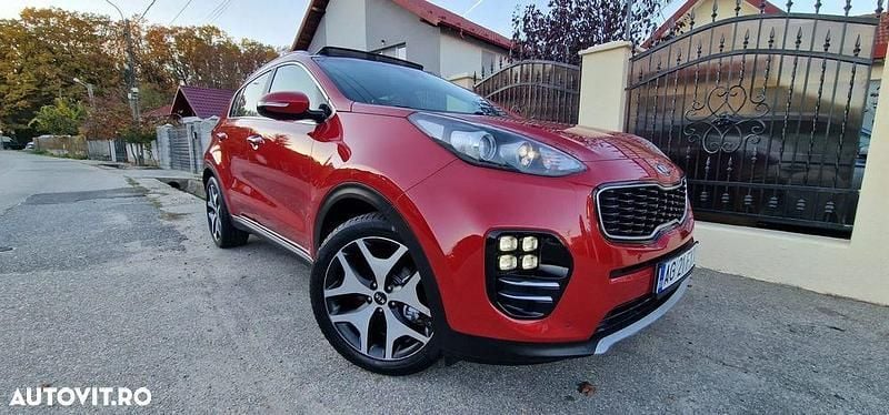 Culoarerosu Utilizat 2018 Kia Sportage GT-Line SUV | 15.490 EUR (Preț OK) - Imagine 1/4