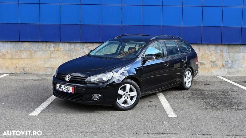 Second-hand VW Golf VI Highline 105 CP (77 kW) 2010 Culoarenegru Hatchback