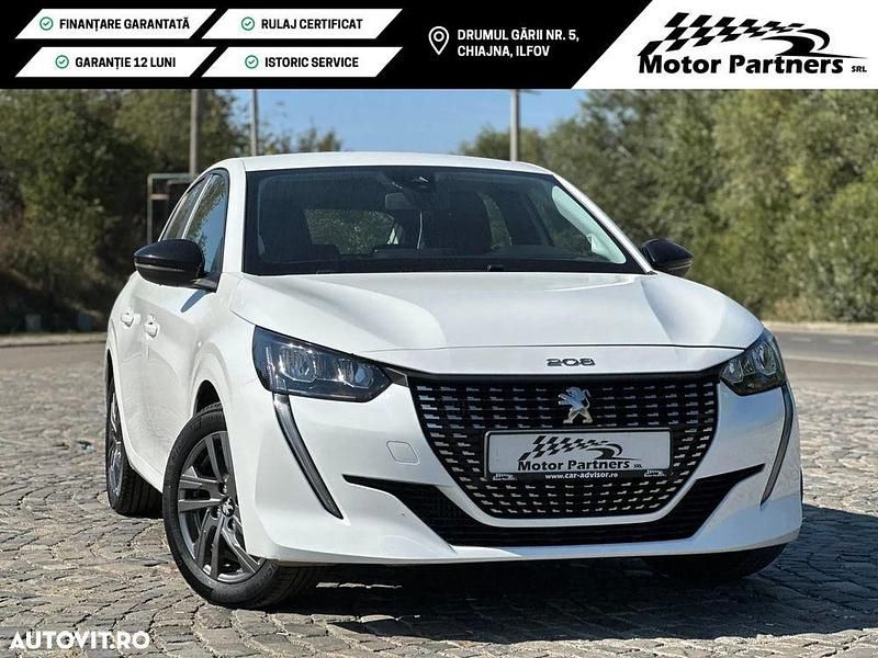 Culoarealb Utilizat 2022 Peugeot 208 Active Hatchback | 10.790 EUR (Preț bun) - Imagine 1/4
