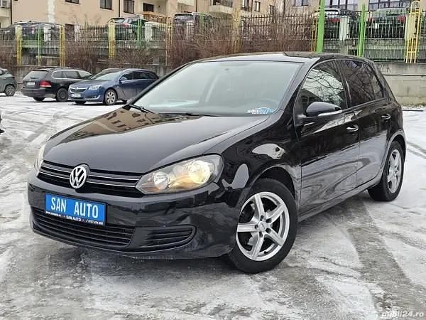 Negru Second-hand 2010 VW Golf VI Hatchback | 5.490 EUR (Preț OK) - Imagine 1/4