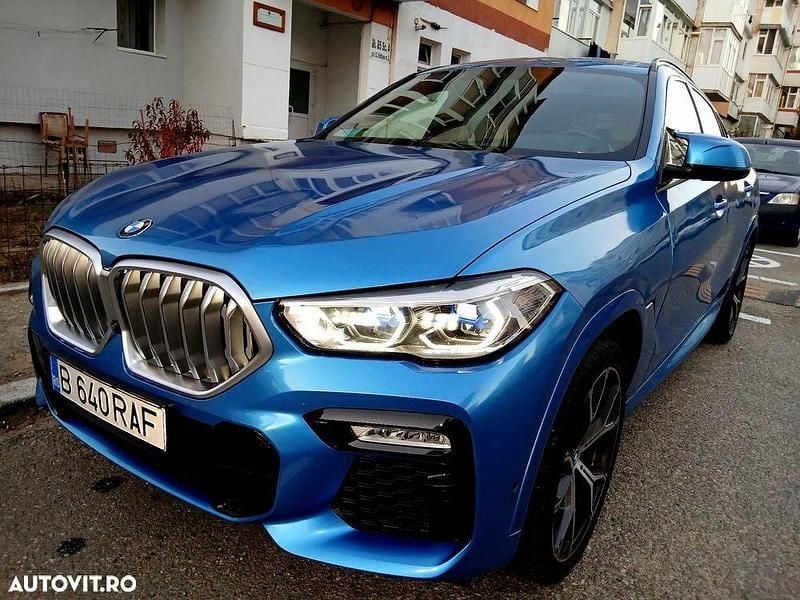 Culoarealbastru Utilizat 2022 BMW X6 Comfort Edition SUV | 59.000 EUR - Imagine 1/4