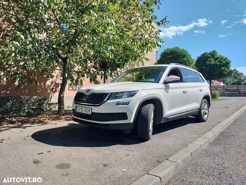 Culoarealb Utilizat 2018 Skoda Kodiaq Ambition SUV | 16.500 EUR (Preț OK) - Imagine 1/4