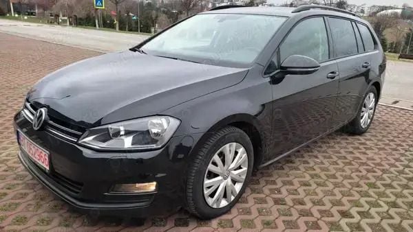 Negru Utilizat 2014 VW Golf VII Break | 6.990 EUR (Preț OK) - Imagine 1/4