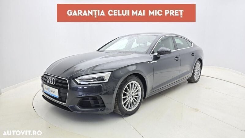 Gri Utilizat 2019 Audi A5 Sportback Berlinǎ | 24.750 EUR (Preț OK) - Imagine 1/3
