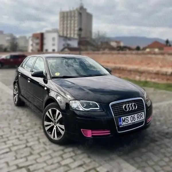 Negru Utilizat 2006 Audi A3 Hatchback | 3.900 EUR (Preț OK) - Imagine 1/4