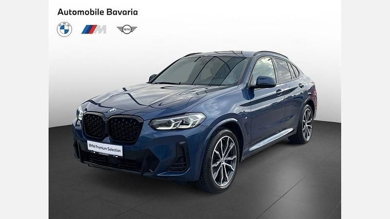 Second-hand BMW X4 Shadowline 286 CP (210 kW) 2022 Phytonic blue metallic metalizat SUV