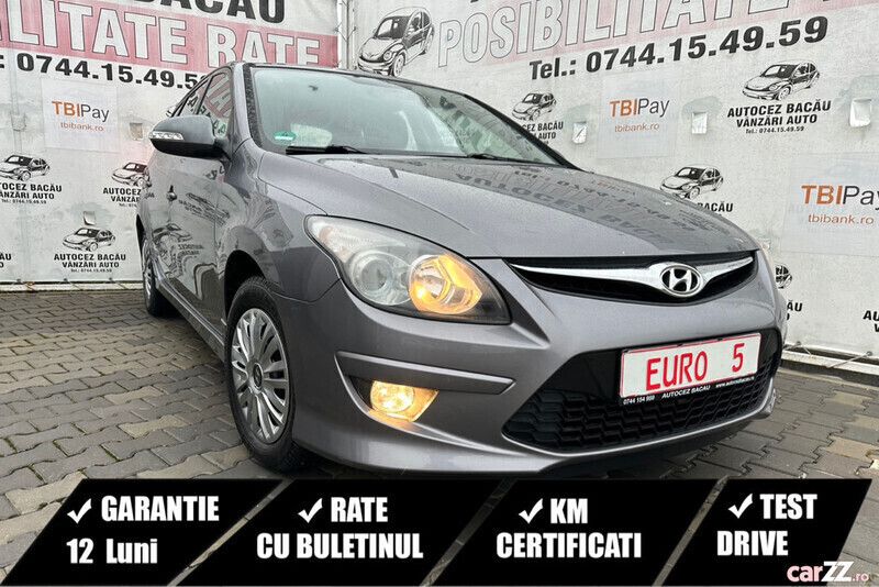 Gri Utilizat 2012 Hyundai i30 Classic Hatchback | 5.750 EUR (Preț OK) - Imagine 1/4