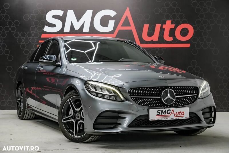 Gri Utilizat 2020 Mercedes C200 AMG line Berlinǎ | 23.788 EUR (Super Preț) - Imagine 1/4