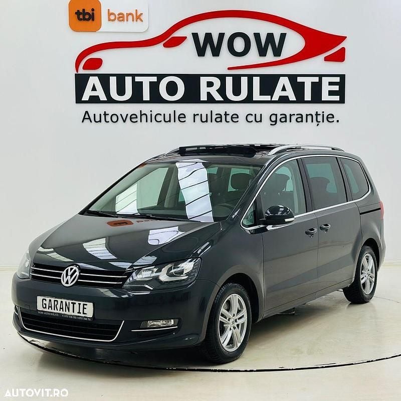 Culoarenegru Utilizat 2014 VW Sharan Monovolum | 7.890 EUR - Imagine 1/4