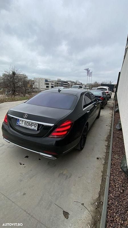 Second-hand Mercedes S350 286 CP (210 kW) 2018 Culoarenegru Berlinǎ