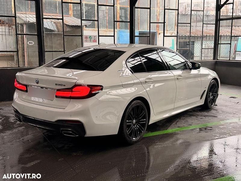 Second-hand BMW 530e M Sport 292 CP (214 kW) 2019 Culoarealb Break