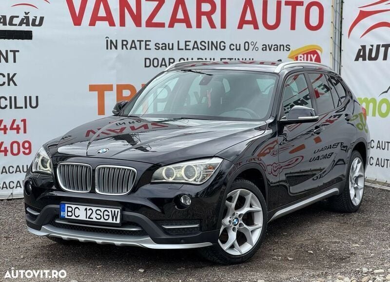 Negru Utilizat 2015 BMW X1 SUV | 11.999 EUR (Super Preț) - Imagine 1/4