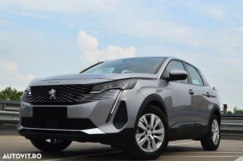 Gri Utilizat 2021 Peugeot 3008 Active SUV | 16.290 EUR (Super Preț) - Imagine 1/4