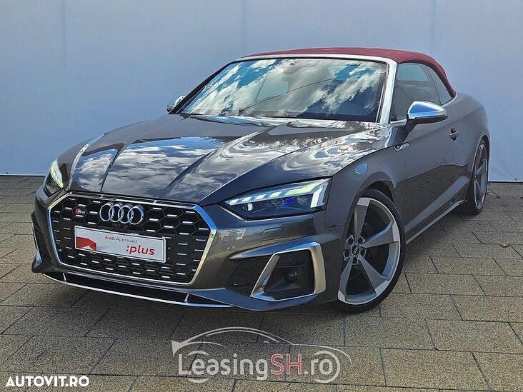 Gri Utilizat 2021 Audi S5 Cabriolet Cabrio | 42.500 EUR - Imagine 1/4