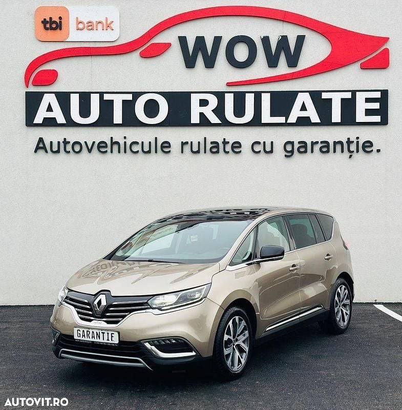 Culoaregalbeuriu Utilizat 2016 Renault Espace Initiale Paris Monovolum | 13.590 EUR (Preț bun) - Imagine 1/4