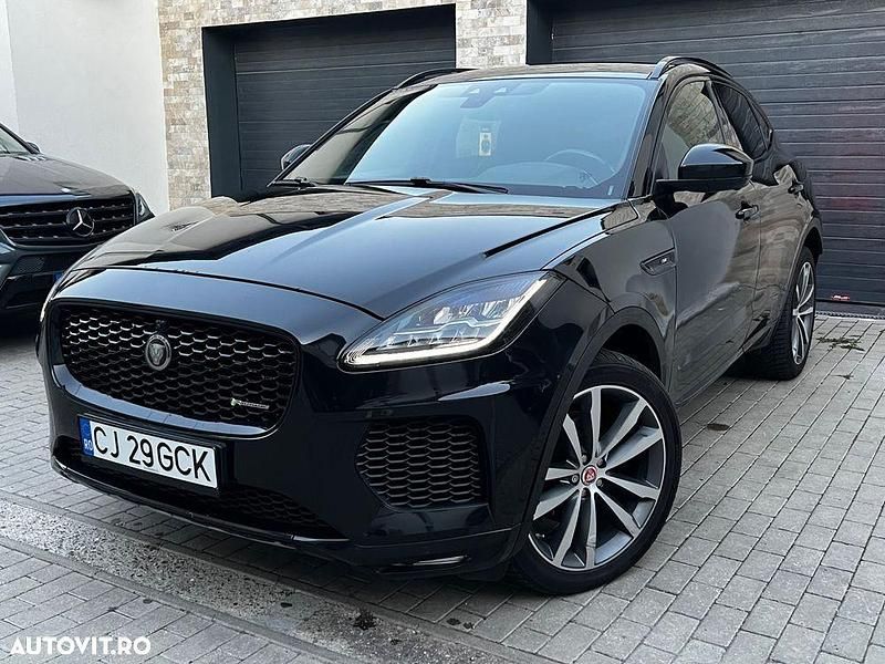 Culoarenegru Utilizat 2018 Jaguar E-Pace R-Dynamic SUV | 14.250 EUR (Preț OK) - Imagine 1/4