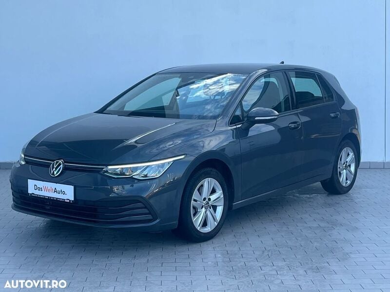 Gri Utilizat 2020 VW Golf VIII Life Hatchback | 18.690 EUR (Preț OK) - Imagine 1/4