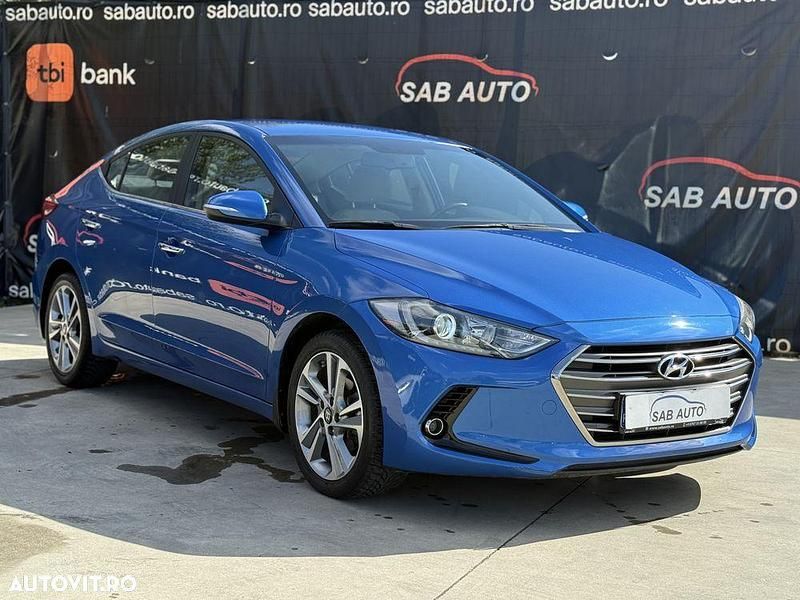 Second-hand Hyundai Elantra 136 CP (100 kW) 2016 Culoarealbastru Berlinǎ