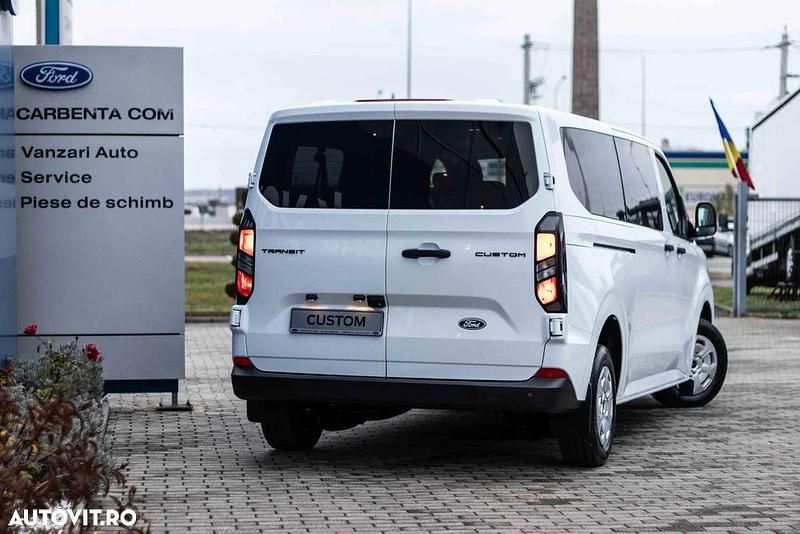 Nouă Ford Transit Custom 110 CP (80 kW) 2025 Culoarealb Monovolum