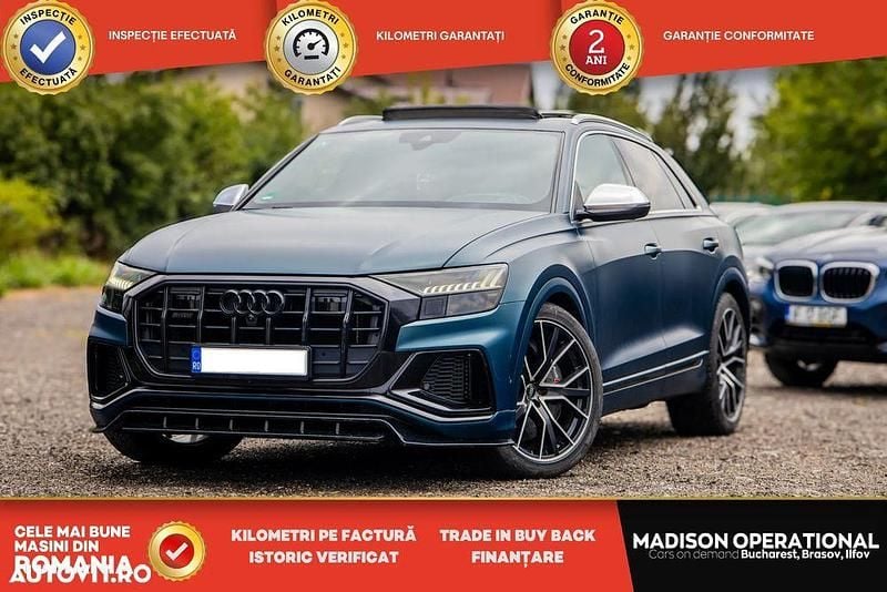 Culoarealbastru Utilizat 2020 Audi SQ8 Premium SUV | 79.550 EUR - Imagine 1/4