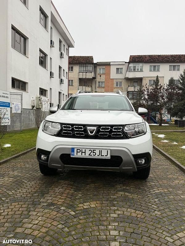 Culoarealb Second-hand 2019 Dacia Duster Comfort SUV | 10.650 EUR (Preț bun) - Imagine 1/4