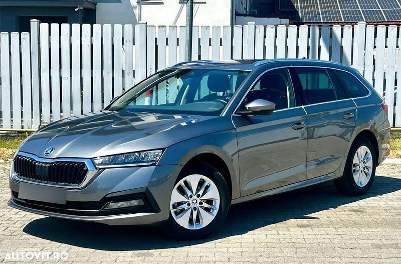 Gri Utilizat 2022 Skoda Octavia SportLine Break | 14.900 EUR (Super Preț) - Imagine 1/4
