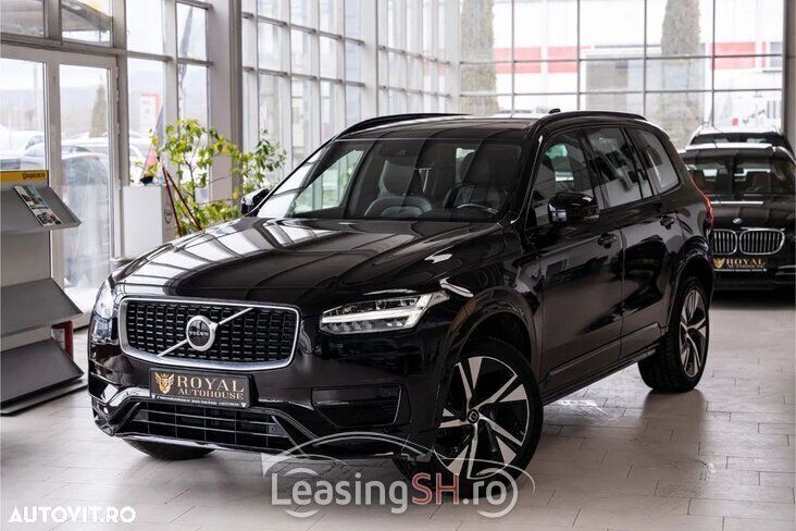 Negru Utilizat 2020 Volvo XC90 R-Design SUV | 38.999 EUR (Preț bun) - Imagine 1/4