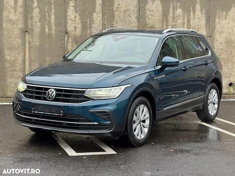 Second-hand VW Tiguan Life 150 CP (110 kW) 2021 Culoarealbastru SUV