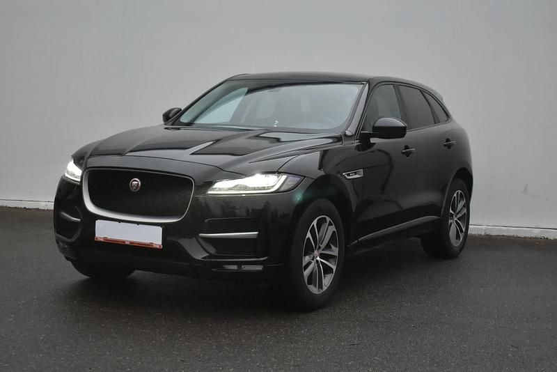 Negru Utilizat 2016 Jaguar F-Pace SUV | 16.000 EUR (Puțin scump) - Imagine 1/4