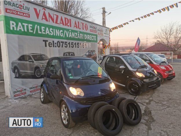 Negru Utilizat 2004 Smart ForTwo Coupé Coupe | 1.799 EUR - Imagine 1/4