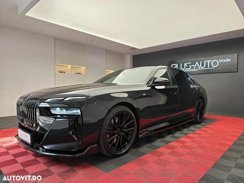 Culoarenegru Second-hand 2023 BMW 740 M Sport Berlinǎ | 93.980 EUR (Preț bun) - Imagine 1/4