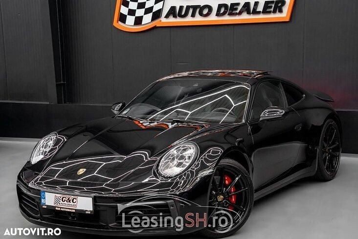 Negru Utilizat 2019 Porsche 911 Carrera 4S Coupe | 114.900 EUR - Imagine 1/4