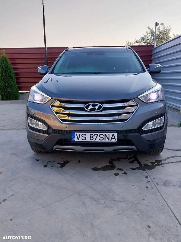 Gri Utilizat 2014 Hyundai Santa Fe SUV | 12.500 EUR (Preț OK) - Imagine 1/4
