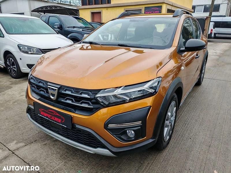 Second-hand Dacia Sandero Expression 100 CP (73 kW) 2022 Culoareportocaliu
