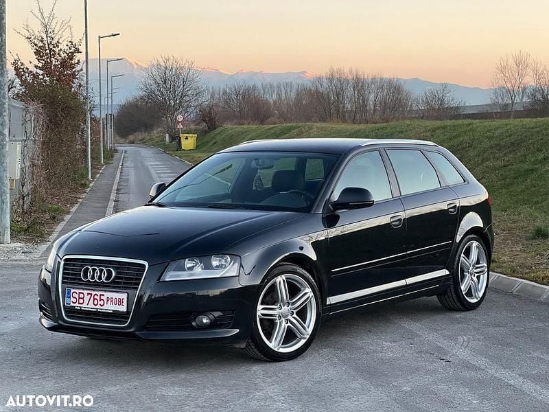 Second-hand Audi A3 S-Line 140 CP (102 kW) 2010 Culoarenegru Hatchback