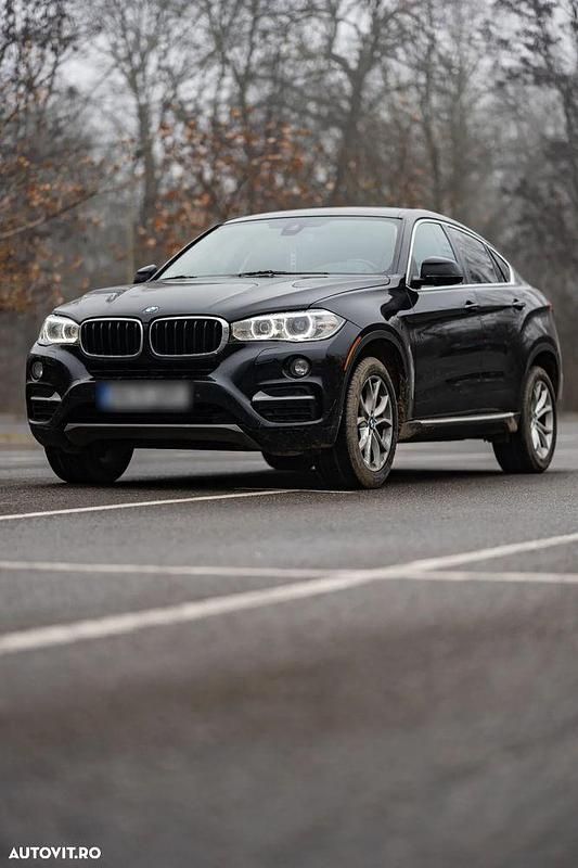 Culoarenegru Utilizat 2015 BMW X6 SUV | 20.000 EUR (Super Preț) - Imagine 1/4