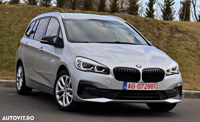 Argint Utilizat 2022 BMW 218 Active Tourer Sport Line Monovolum | 17.000 EUR (Preț OK) - Imagine 1/4