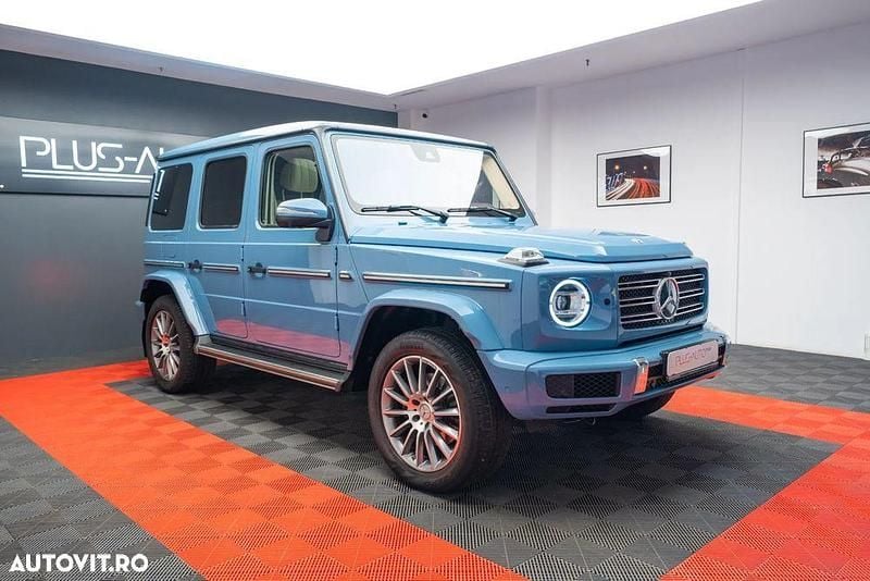 Culoarealbastru Utilizat 2023 Mercedes G400 SUV | 154.868 EUR (Scump) - Imagine 1/4