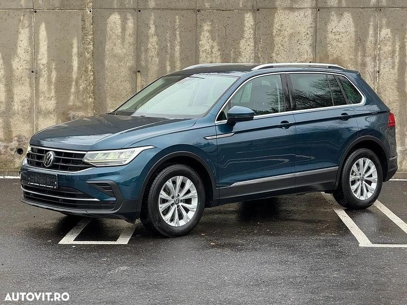 Second-hand VW Tiguan Life 150 CP (110 kW) 2021 Culoarealbastru SUV