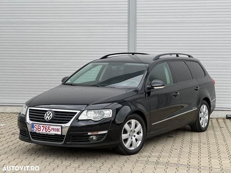 Culoarenegru Utilizat 2008 VW Passat Highline Break | 3.195 EUR (Preț bun) - Imagine 1/4