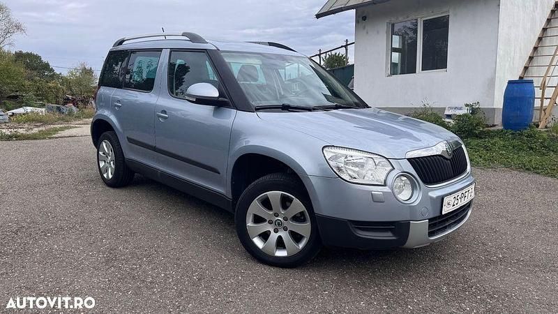Culoarealbastru Utilizat 2011 Skoda Yeti Plus Edition SUV | 4.950 EUR (Preț OK) - Imagine 1/4