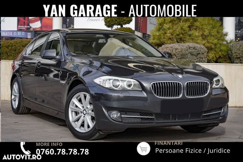 Gri Utilizat 2010 BMW 523 Sport Line Berlinǎ | 8.980 EUR - Imagine 1/4