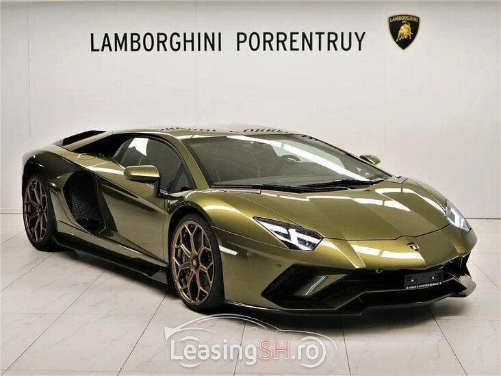 Gri Utilizat 2022 Lamborghini Aventador | 791.445 EUR - Imagine 1/4