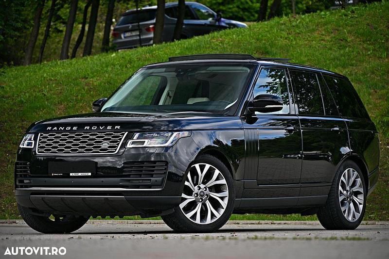 Negru Utilizat 2019 Land Rover Range Rover Vogue SUV | 45.950 EUR - Imagine 1/4