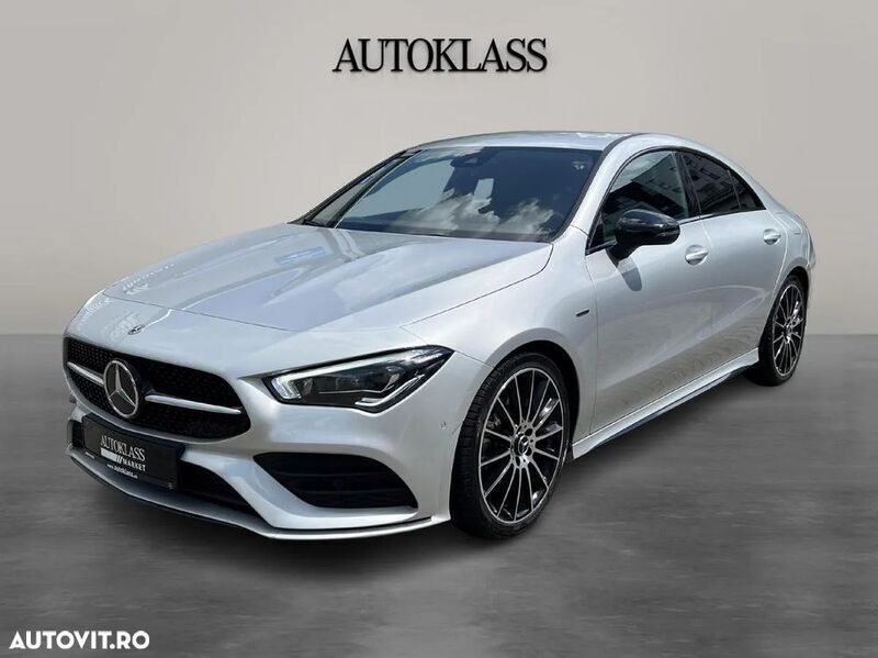 Argint Utilizat 2022 Mercedes CLA200 Coupe | 38.900 EUR - Imagine 1/4